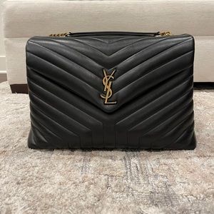 Large YSL Loulou Bag Rare Gold Hardware